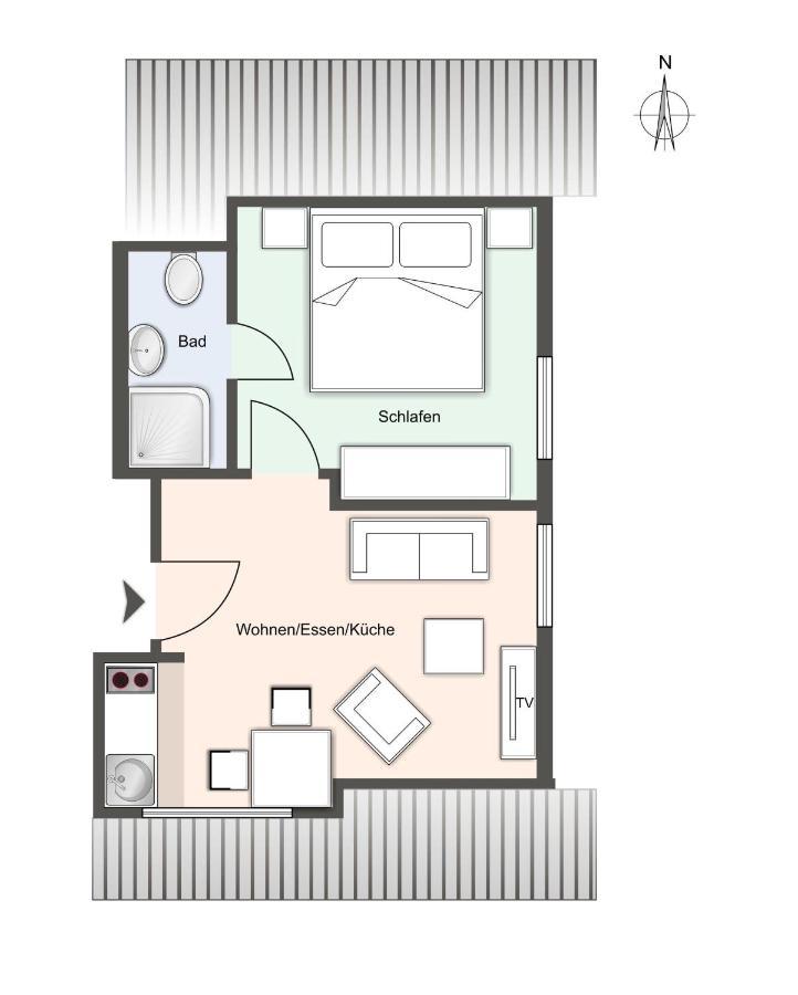 Schmucke-Huus-Appartement-2 เวสเทอร์แลนด์ ภายนอก รูปภาพ